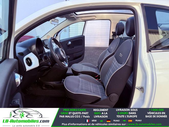 Fiat 500 1.2 69 ch BVM Blanc M�tallique de 2018