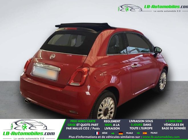 Fiat 500 1.2 69 ch BVM Rouge de 2020
