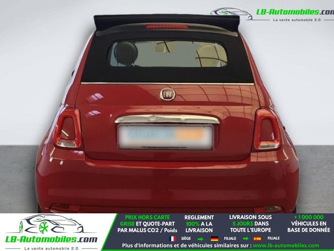 Fiat 500 1.2 69 ch BVM Rouge de 2020