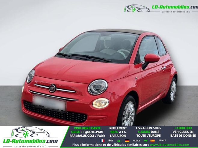 Fiat 500 1.2 69 ch BVM Rouge de 2019