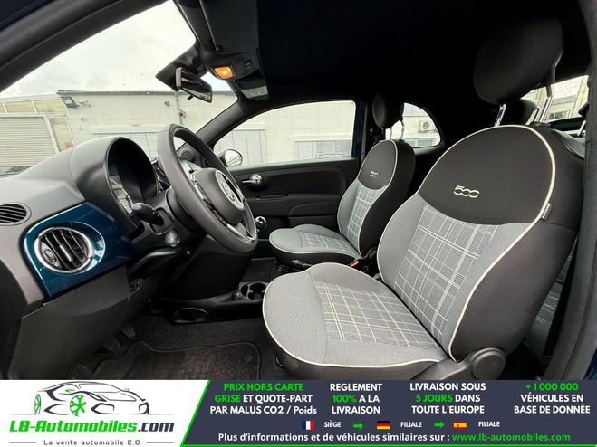 Fiat 500 1.2 69 ch BVM Bleu M�tallique de 2020