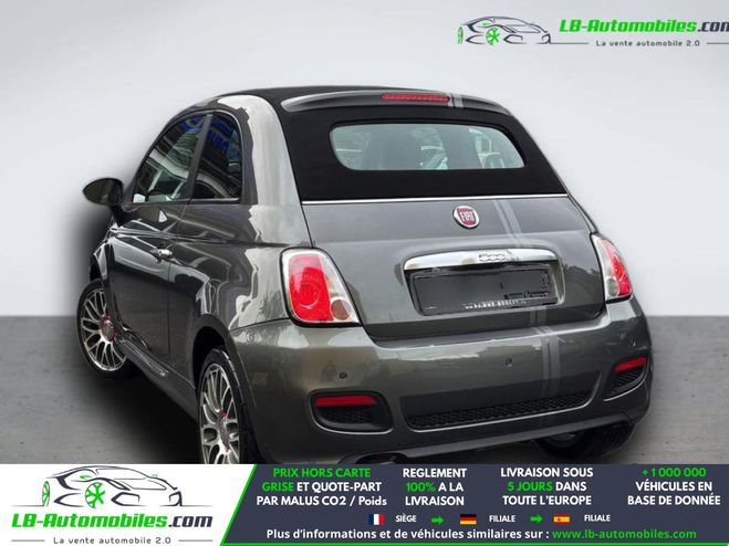 Fiat 500 1.2 8V 69 ch BVM Gris M�tallique de 2015
