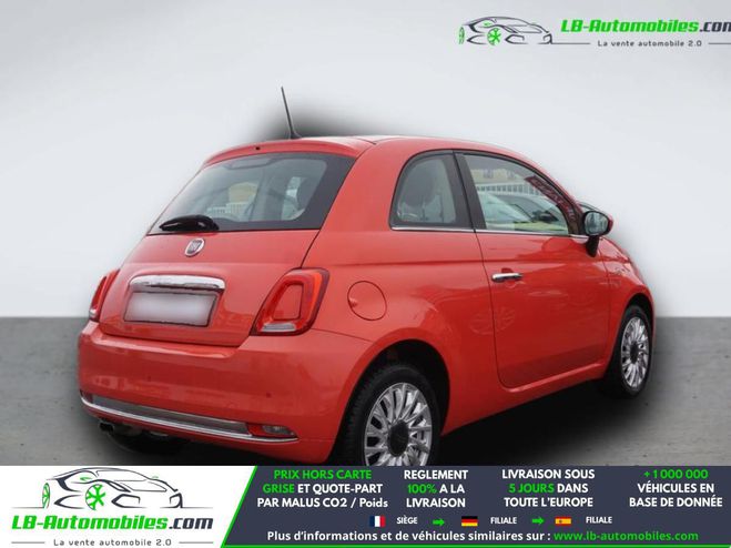 Fiat 500 1.2 69 ch BVM Rouge de 2018