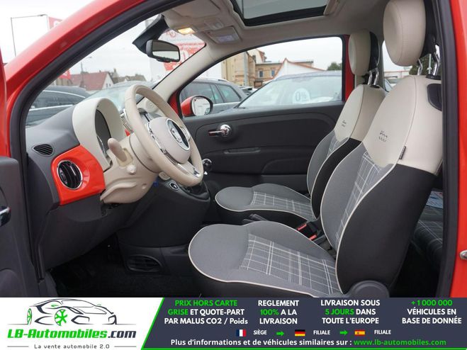 Fiat 500 1.2 69 ch BVM Rouge de 2018