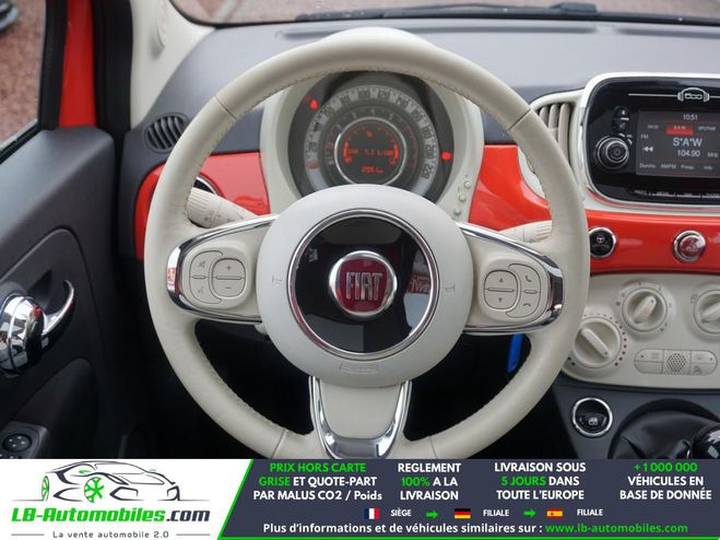 Fiat 500 1.2 69 ch BVM Rouge de 2018