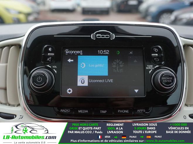 Fiat 500 1.2 69 ch BVM Rouge de 2018