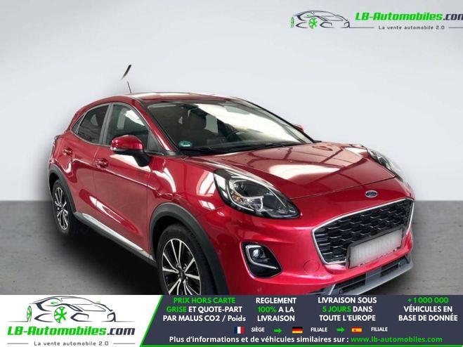 Ford Puma 1.0 EcoBoost 125 ch BVM Rouge M�tallique de 2021