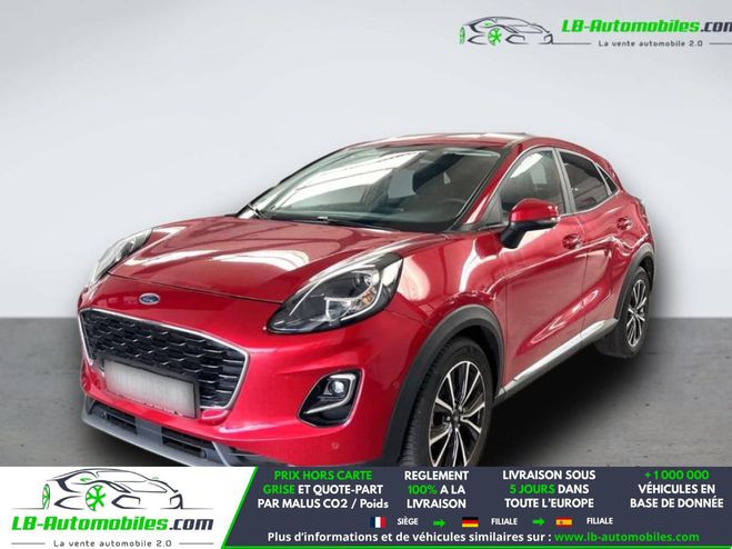 Ford Puma 1.0 EcoBoost 125 ch BVM Rouge M�tallique de 2021