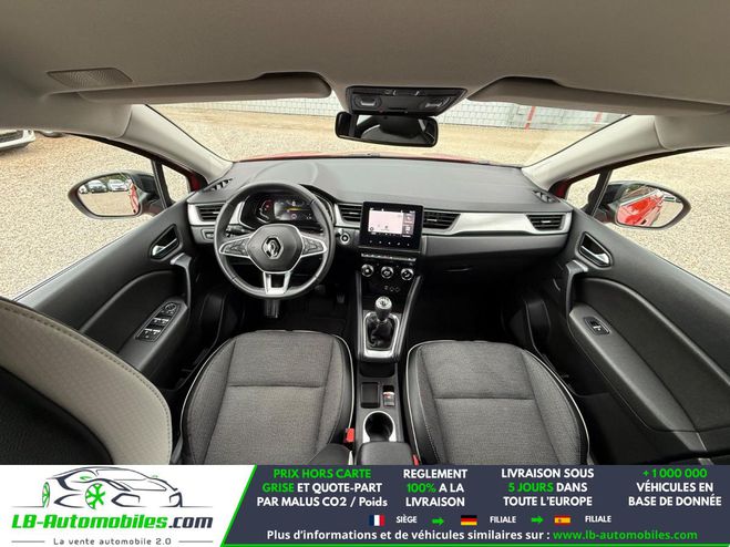 Renault Captur TCe 100 BVM Rouge M�tallique de 2020