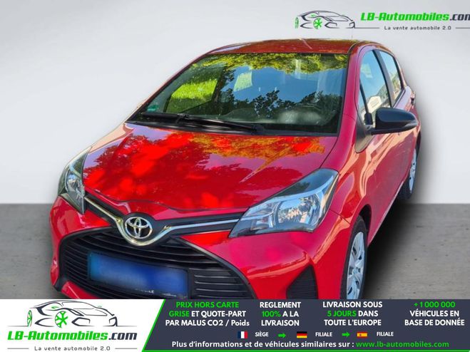 Toyota Yaris 69 VVT-i BVM Rouge de 2016