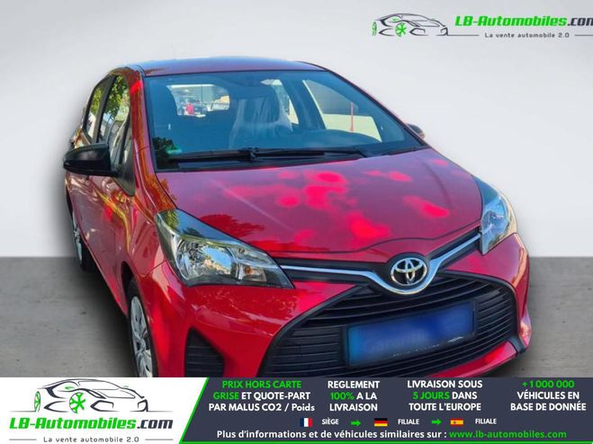 Toyota Yaris 69 VVT-i BVM Rouge de 2016
