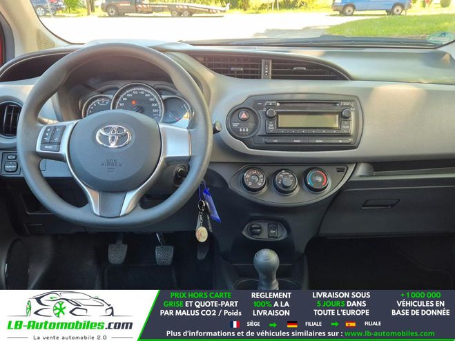 Toyota Yaris 69 VVT-i BVM Rouge de 2016