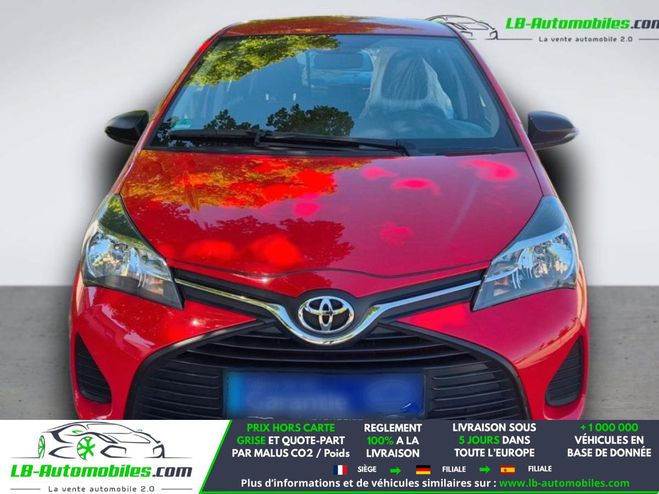 Toyota Yaris 69 VVT-i BVM Rouge de 2016