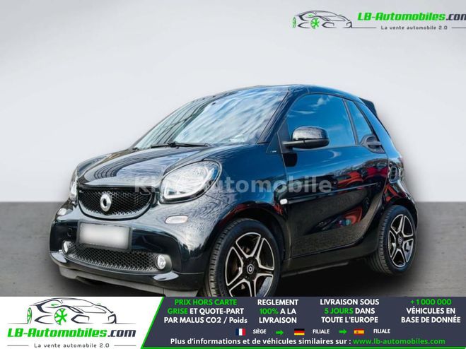 Smart Fortwo 0.9 90 ch  BVA Noir M�tallique de 2016