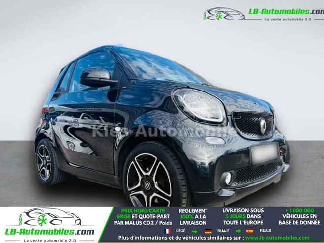 Smart Fortwo 0.9 90 ch  BVA Noir M�tallique de 2016