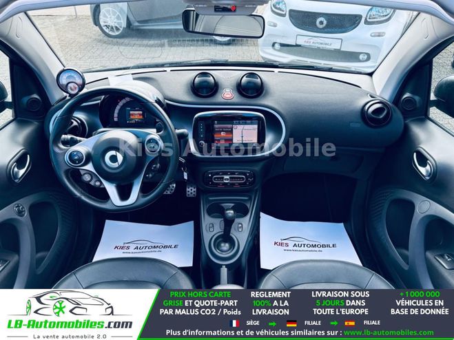 Smart Fortwo 0.9 90 ch  BVA Noir M�tallique de 2016