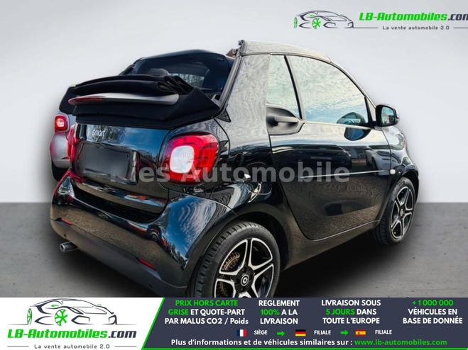 Smart Fortwo 0.9 90 ch  BVA Noir M�tallique de 2016