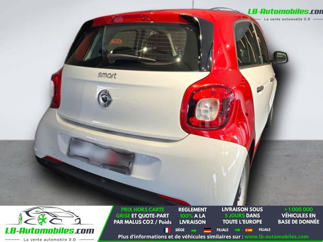 Smart Forfour 1.0 71 ch BVM Rouge M�tallique de 2019