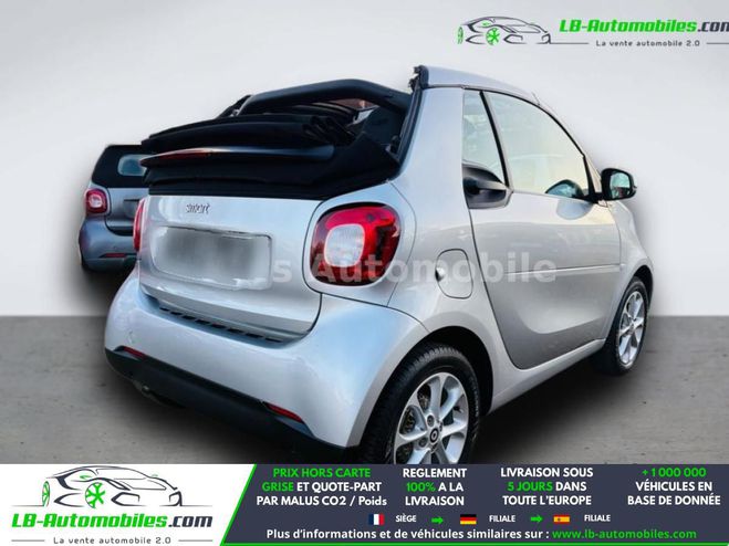 Smart Fortwo 1.0 71 ch  BVA Argent� M�tallique de 2017