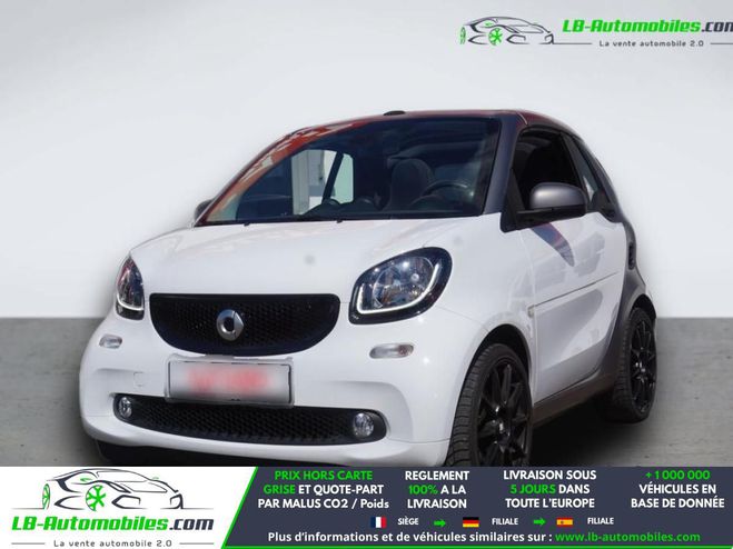 Smart Fortwo 0.9 90 ch  BVA Blanc M�tallique de 2016