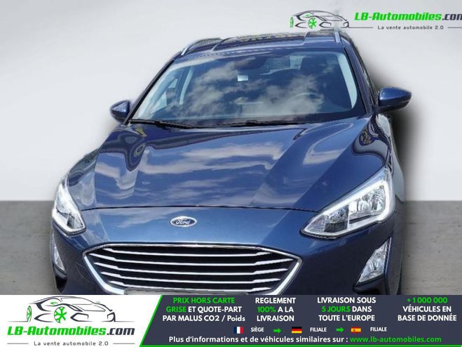 Ford Focus 1.0 EcoBoost 125 mHEV BVM Bleu M�tallique de 2019