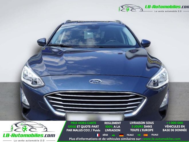 Ford Focus 1.0 EcoBoost 125 mHEV BVM Bleu M�tallique de 2019