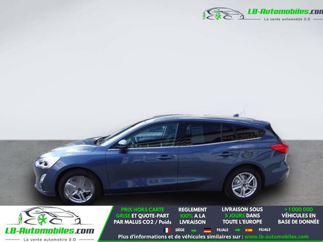 Ford Focus 1.0 EcoBoost 125 mHEV BVM Bleu M�tallique de 2019
