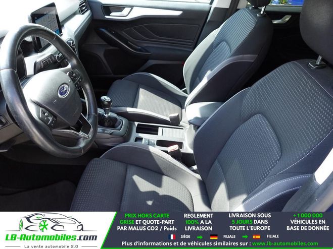 Ford Focus 1.0 EcoBoost 125 mHEV BVM Bleu M�tallique de 2019