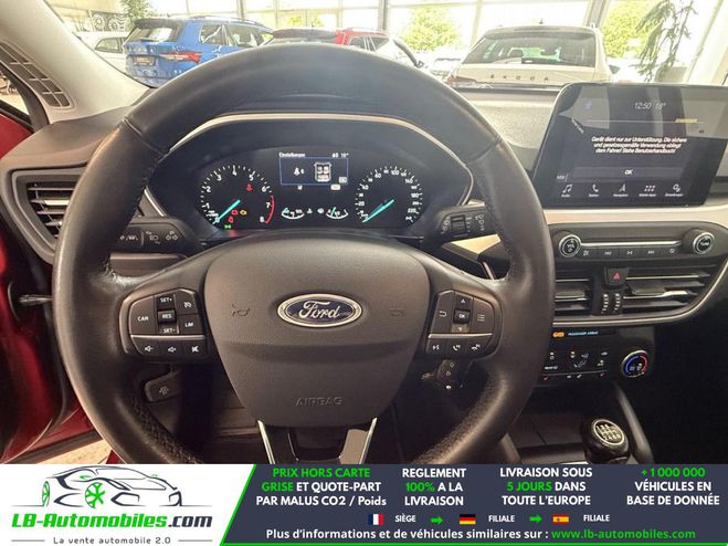 Ford Focus 1.0 EcoBoost 125 mHEV BVM Rouge M�tallique de 2019