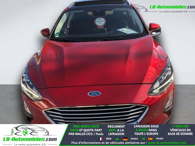 Ford Focus 1.5 EcoBlue 120 BVA Rouge M�tallique de 2020