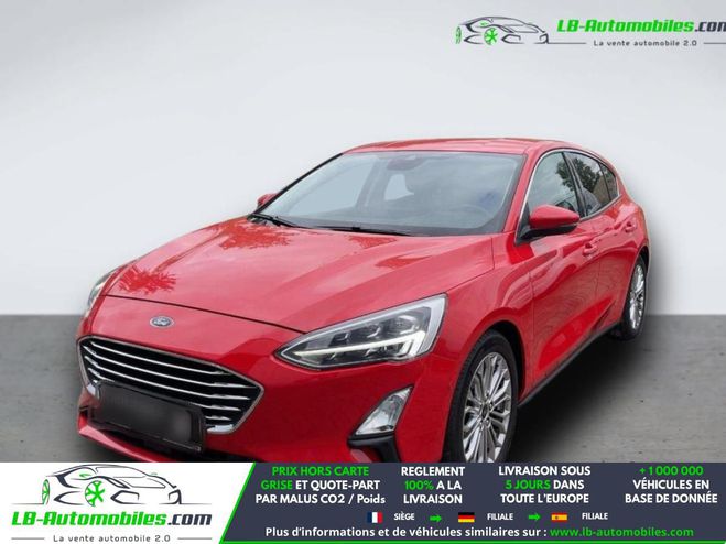 Ford Focus 1.0 EcoBoost 125 BVA Rouge de 2019