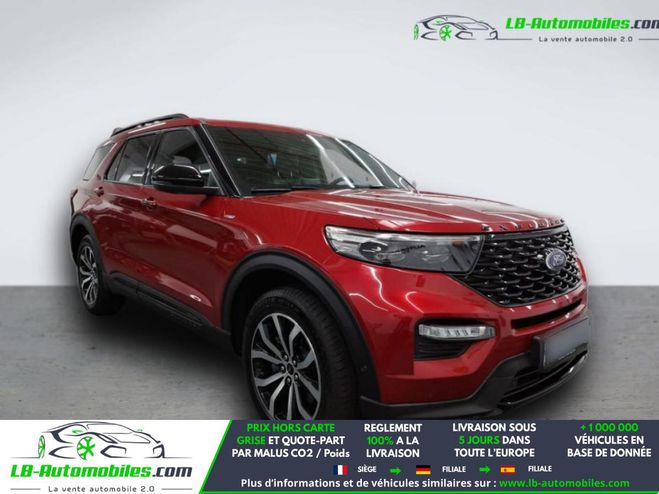 Ford Explorer 3.0 E 457 ch PHEV BVA AWD Rouge M�tallique de 2021