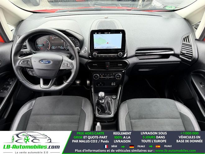 Ford Ecosport 1.0 EcoBoost 140 BVM Rouge M�tallique de 2019