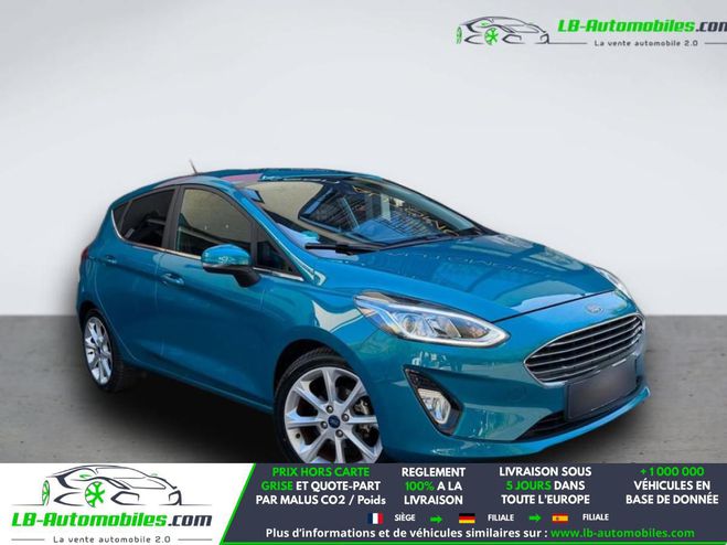 Ford Fiesta 1.0 EcoBoost 100 ch BVM Bleu M�tallique de 2018