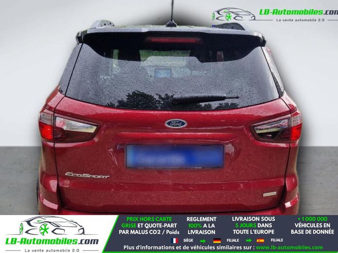 Ford Ecosport 1.0 EcoBoost 125ch BVM Rouge M�tallique de 2018