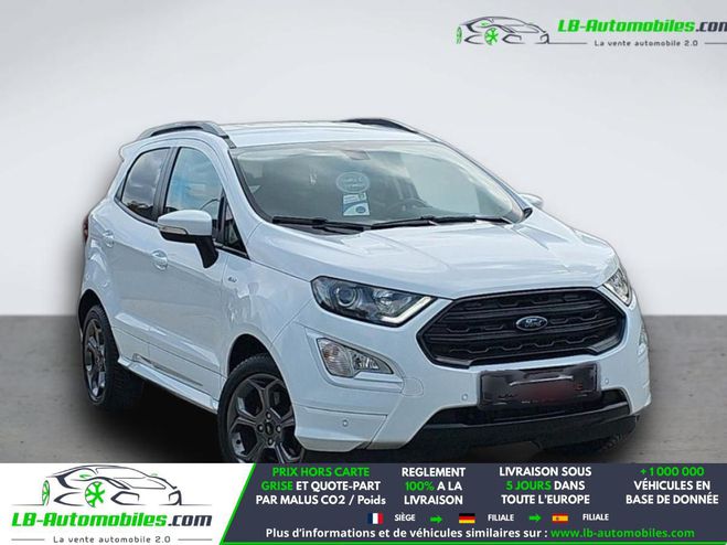 Ford Ecosport 1.0 EcoBoost 125ch BVM Blanc de 2018