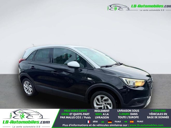 Opel Crossland X 1.2 Turbo 130 ch BVM Noir M�tallique Mate de 2019