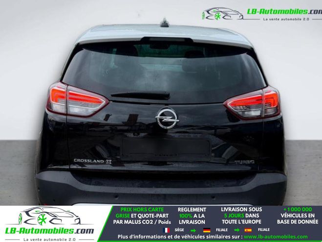 Opel Crossland X 1.2 Turbo 130 ch BVM Noir M�tallique Mate de 2019