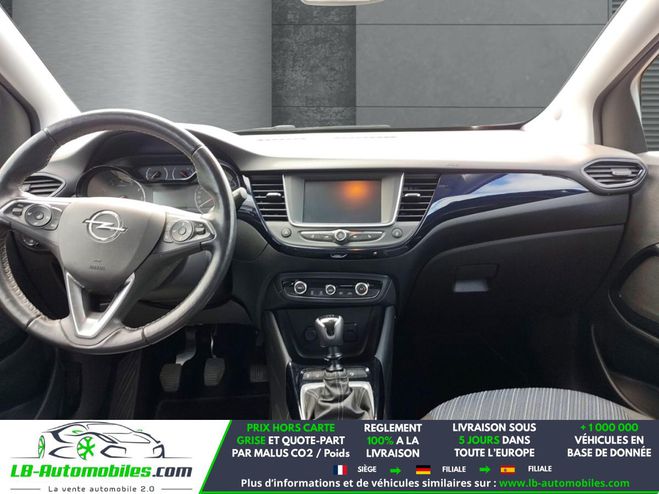 Opel Crossland X 1.2 Turbo 130 ch BVM Noir M�tallique de 2019