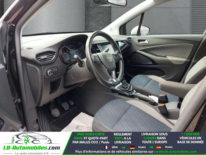 Opel Crossland X 1.2 Turbo 130 ch BVM Noir M�tallique de 2019