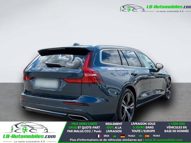 Volvo V60 B4 197 ch BVA Bleu M�tallique de 2021