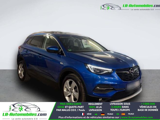 Opel Grandland X 1.2 Turbo 130 ch BVA Bleu M�tallique de 2018