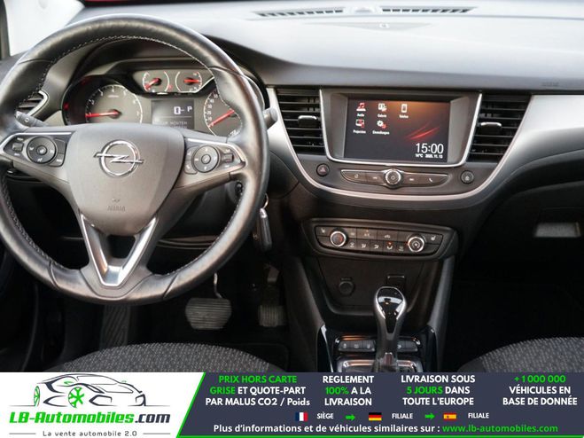 Opel Crossland X 1.2 Turbo 110 ch BVA Bleu M�tallique de 2018