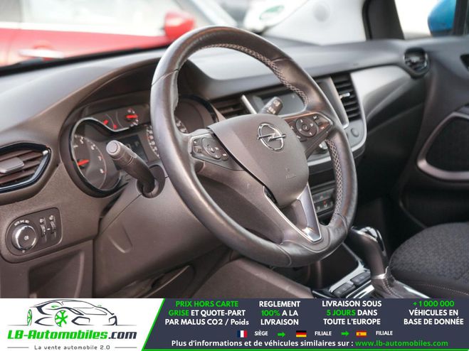 Opel Crossland X 1.2 Turbo 110 ch BVA Bleu M�tallique de 2018