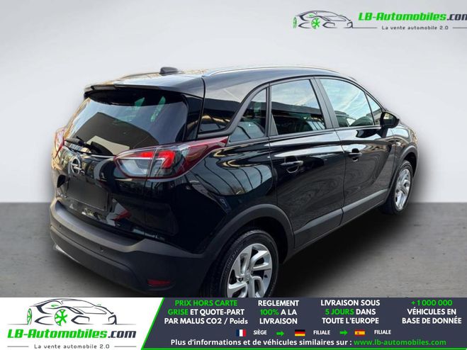 Opel Crossland X 1.2 Turbo 130 ch BVA Noir M�tallique de 2020