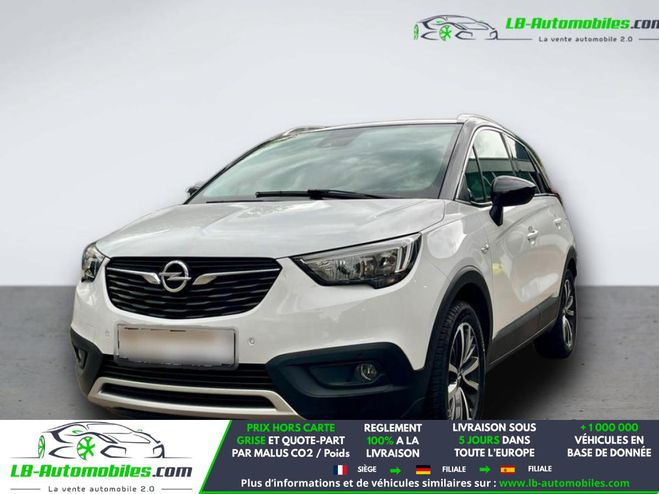 Opel Crossland X 1.2 Turbo 110 ch BVM Blanc M�tallique de 2018