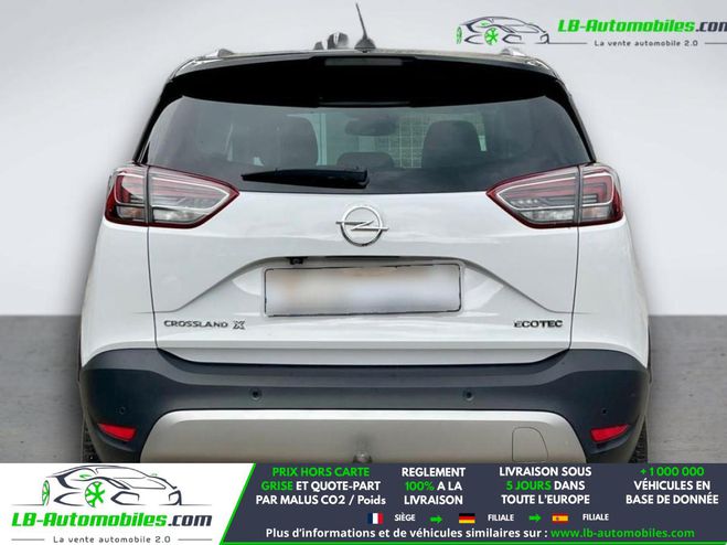 Opel Crossland X 1.2 Turbo 110 ch BVM Blanc M�tallique de 2018