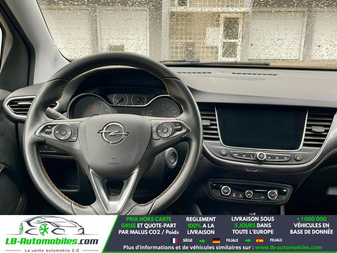 Opel Crossland X 1.2 Turbo 110 ch BVM Blanc M�tallique de 2018