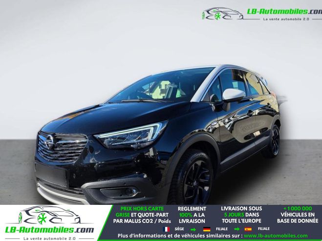 Opel Crossland X 1.2 Turbo 110 ch BVM Noir M�tallique de 2020