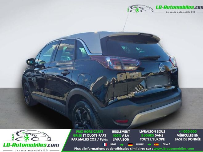 Opel Crossland X 1.2 Turbo 110 ch BVM Noir M�tallique de 2020